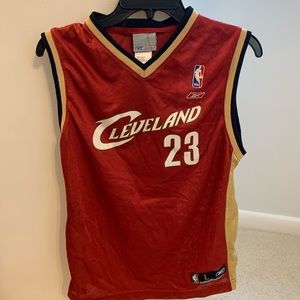 lebron james vintage cleveland cavs jersey